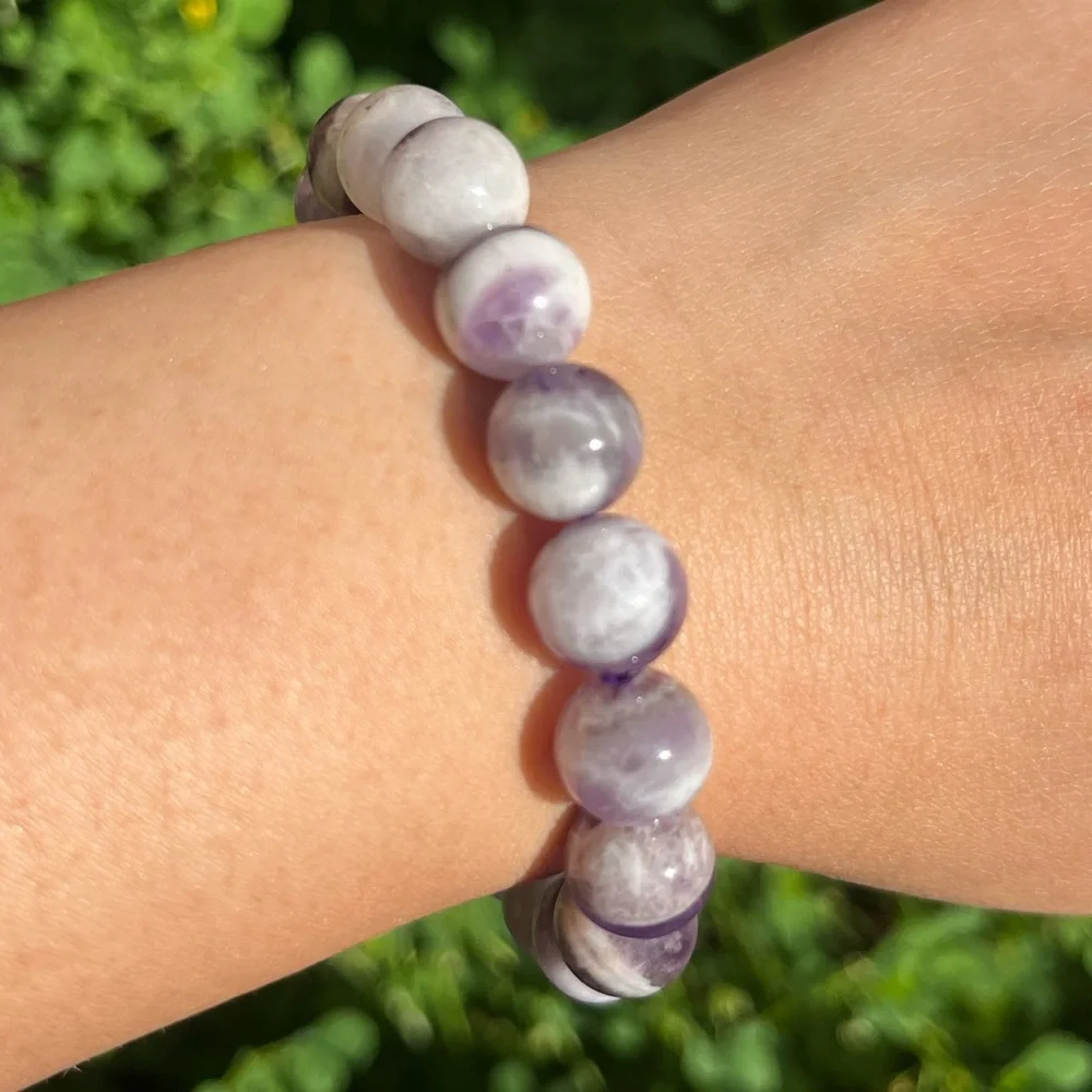 10mm banded dream amethyst bracelet‎